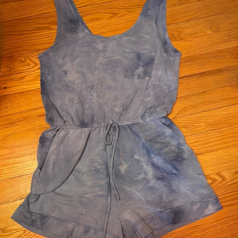Comfy Blue Romper